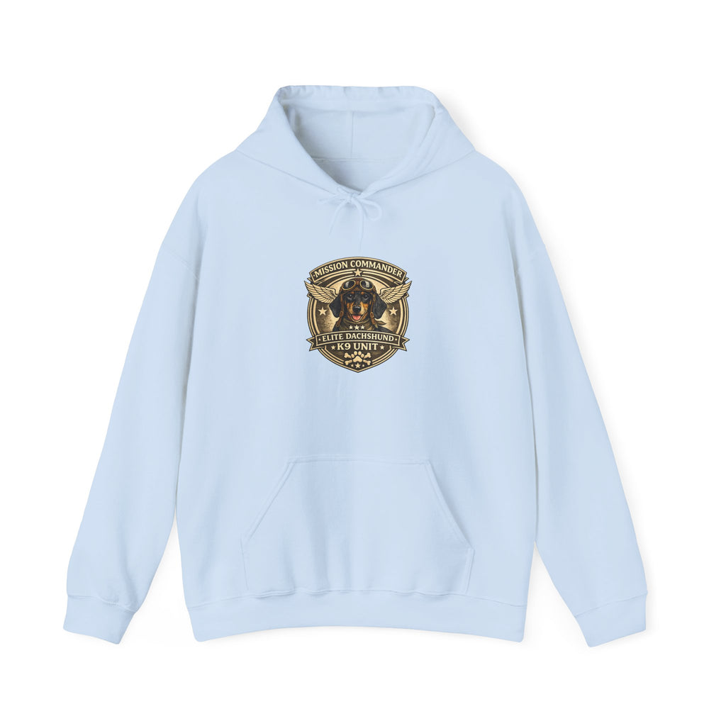 Dachshund — "Long Dog" Vintage Badge Graphic