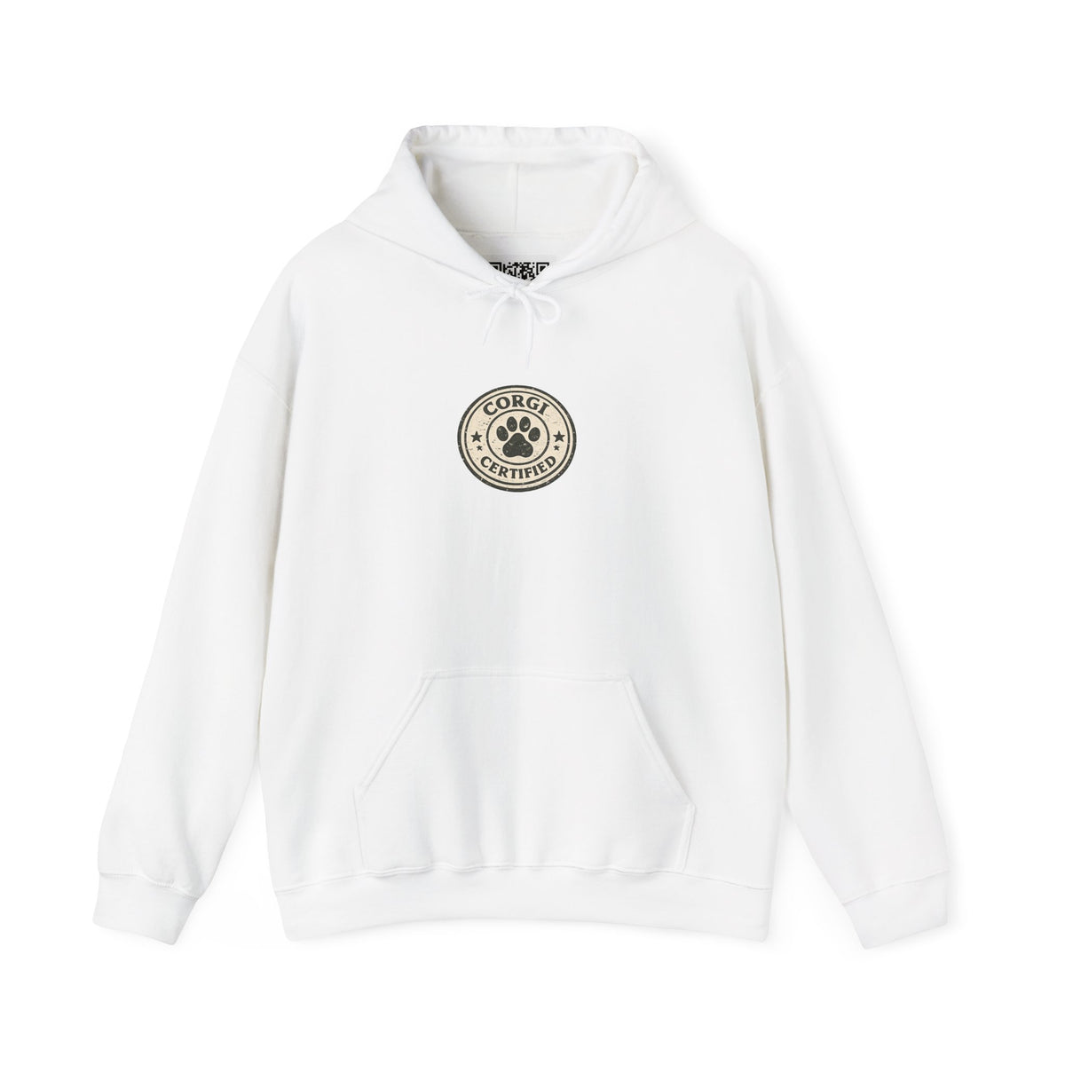 Corgi Hoodie — 'Low Risk, High Achiever'
