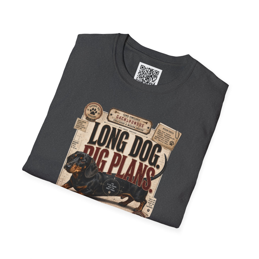 Long Dog, Big Plans Dachshund T-Shirt