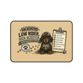 Dachshund Desk Mat — "Low Rider, High Achiever" Gaming/Office Mouse Pad