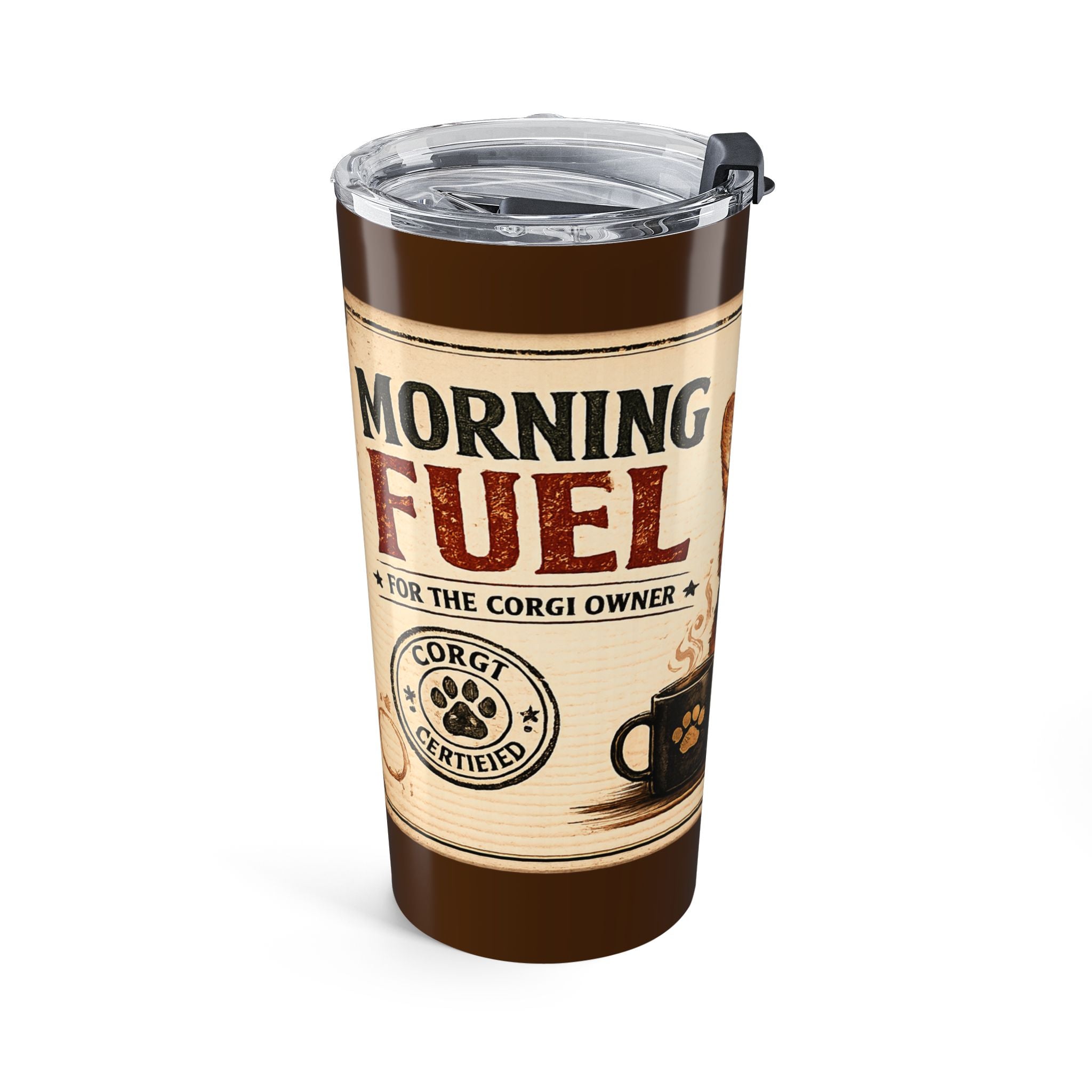 Corgi -Morning Fuel Tumbler
