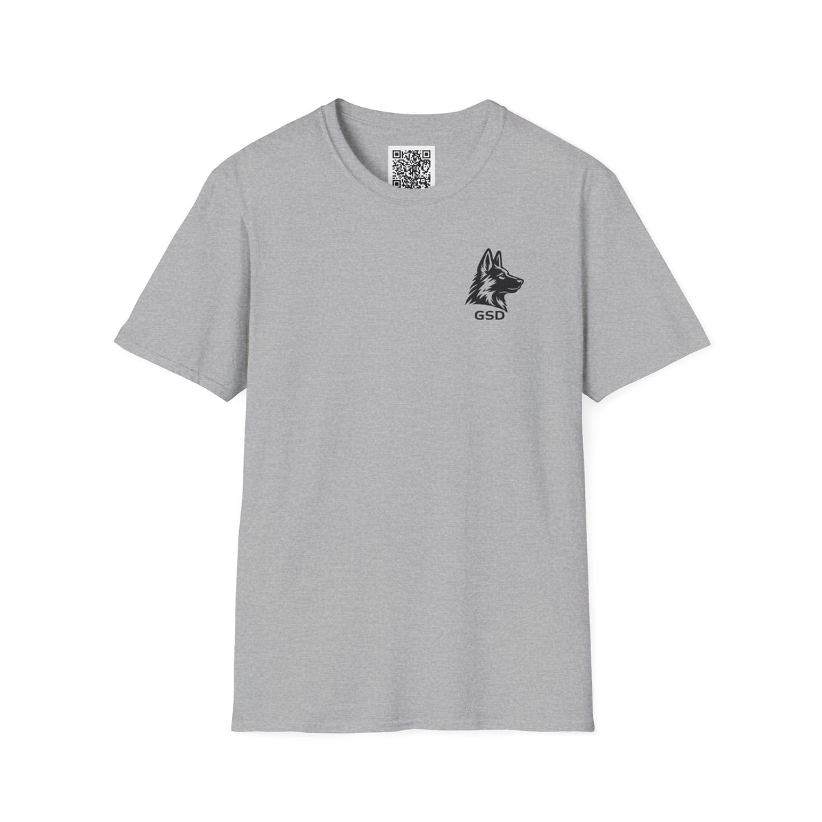 German Shepherd "I can run 30 MPH...What's your super power?" T‑Shirt