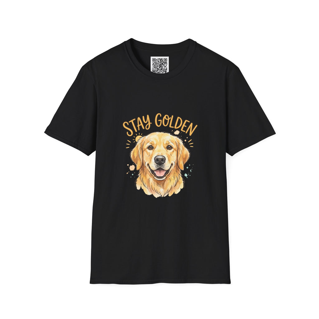 "Stay Golden" Golden Retriever Graphic Tee