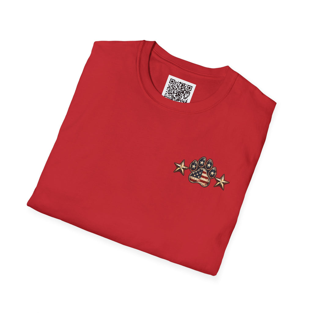 Guardian German Shepherd T-Shirt — Loyal & Free Patriotic K9 Tee