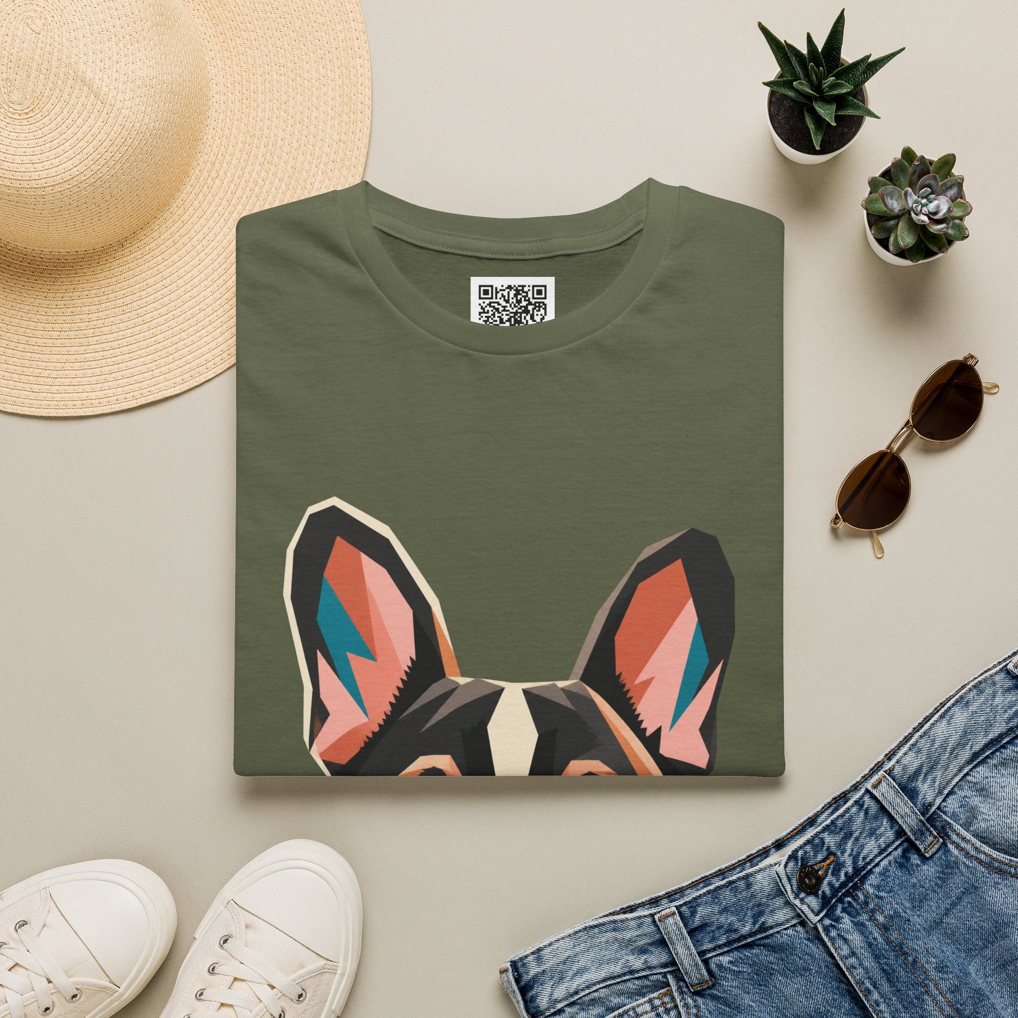 French Bulldog Graphic T-Shirt — “The Ears Have It” Cute Dog Tee for Pet Lovers