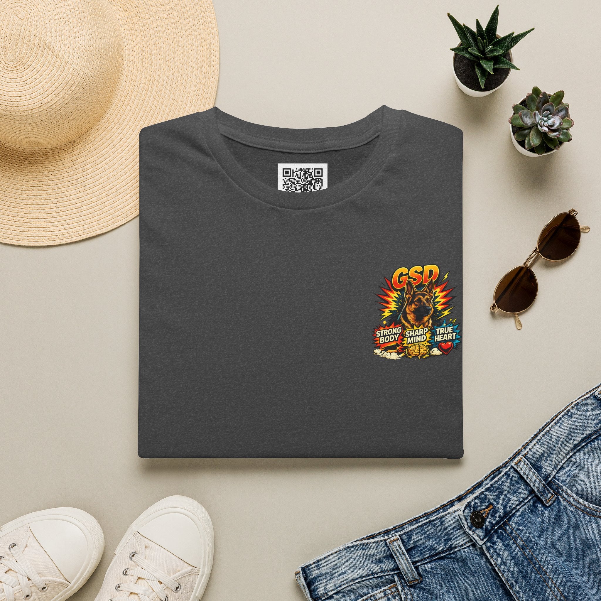Blank White T‑Shirt — Minimal Casual Tee
