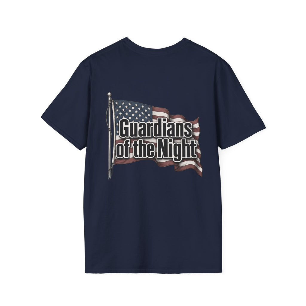 Guardians of the Night T-Shirt — Minimal Chest Text Tee