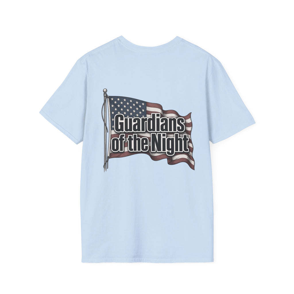 Guardians of the Night T-Shirt — Minimal Chest Text Tee