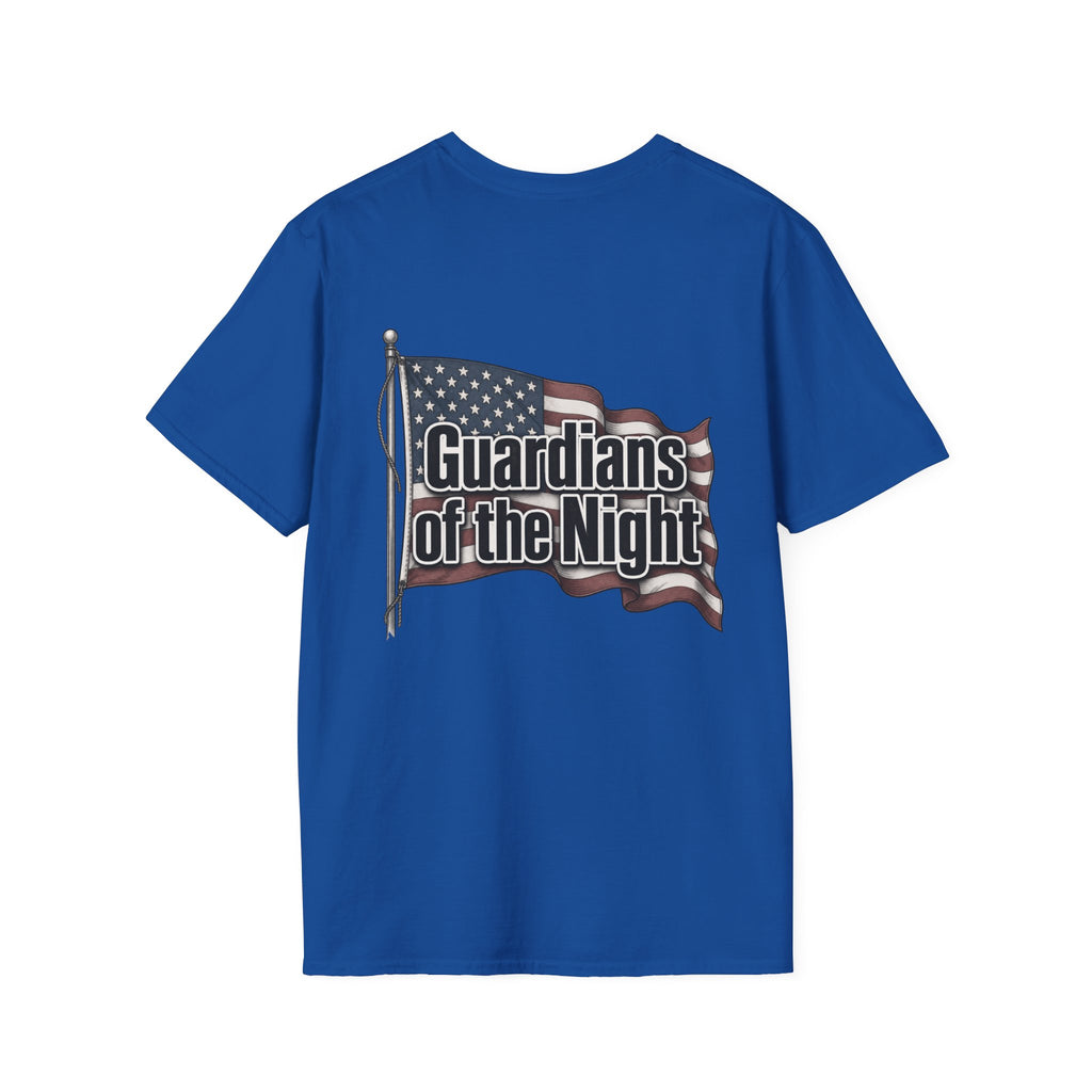 Guardians of the Night T-Shirt — Minimal Chest Text Tee