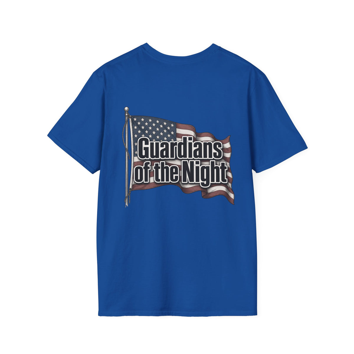 Guardians of the Night T-Shirt — Minimal Chest Text Tee