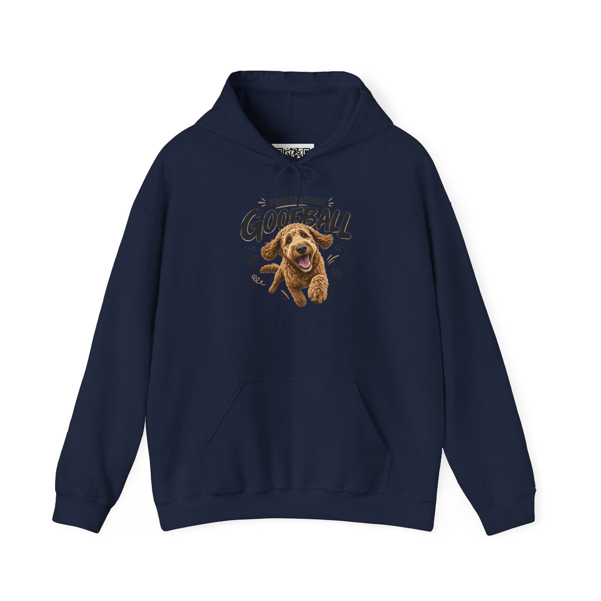 "Professional Goofball" Playful Dog Graphic Pullover