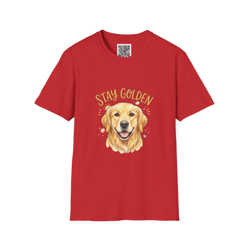 "Stay Golden" Golden Retriever Graphic Tee