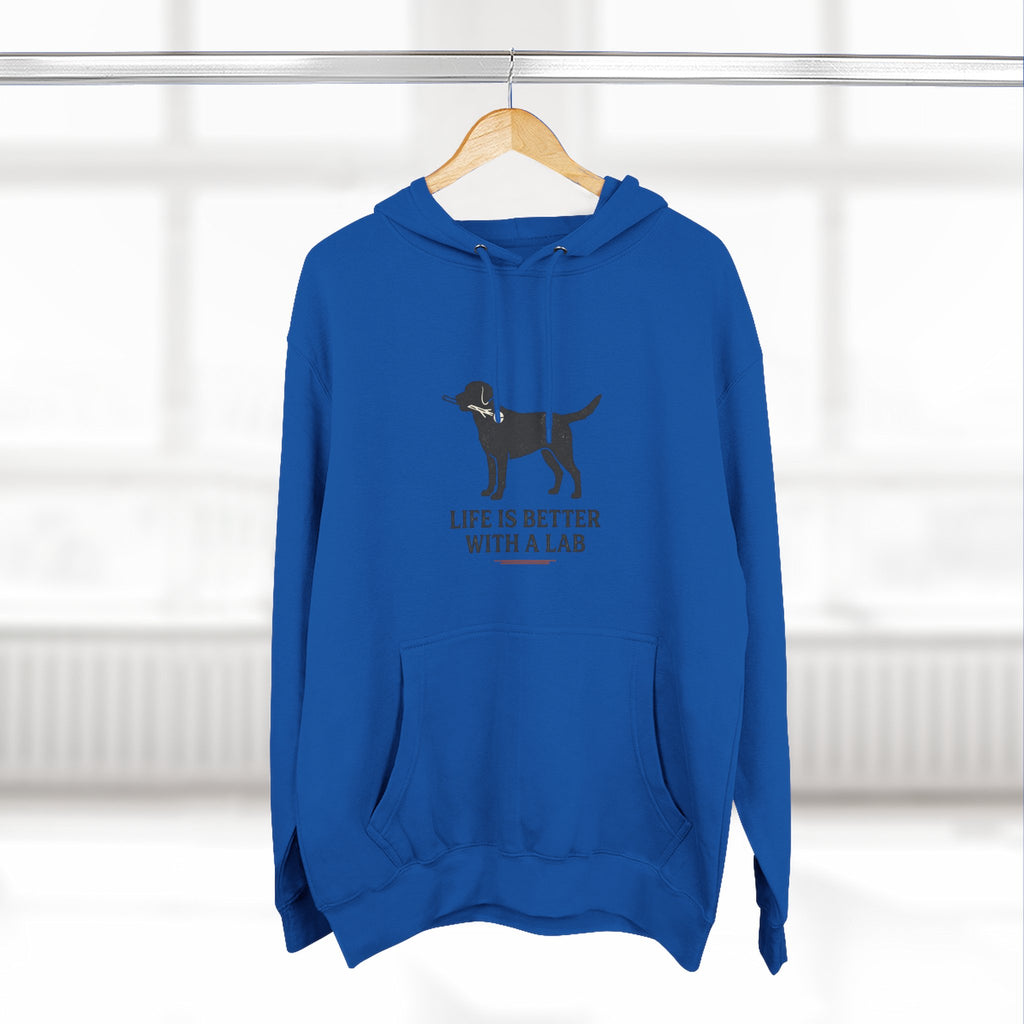 Life Is Better With A Lab Hoodie — Labrador Retriever Dog Lover Pullover