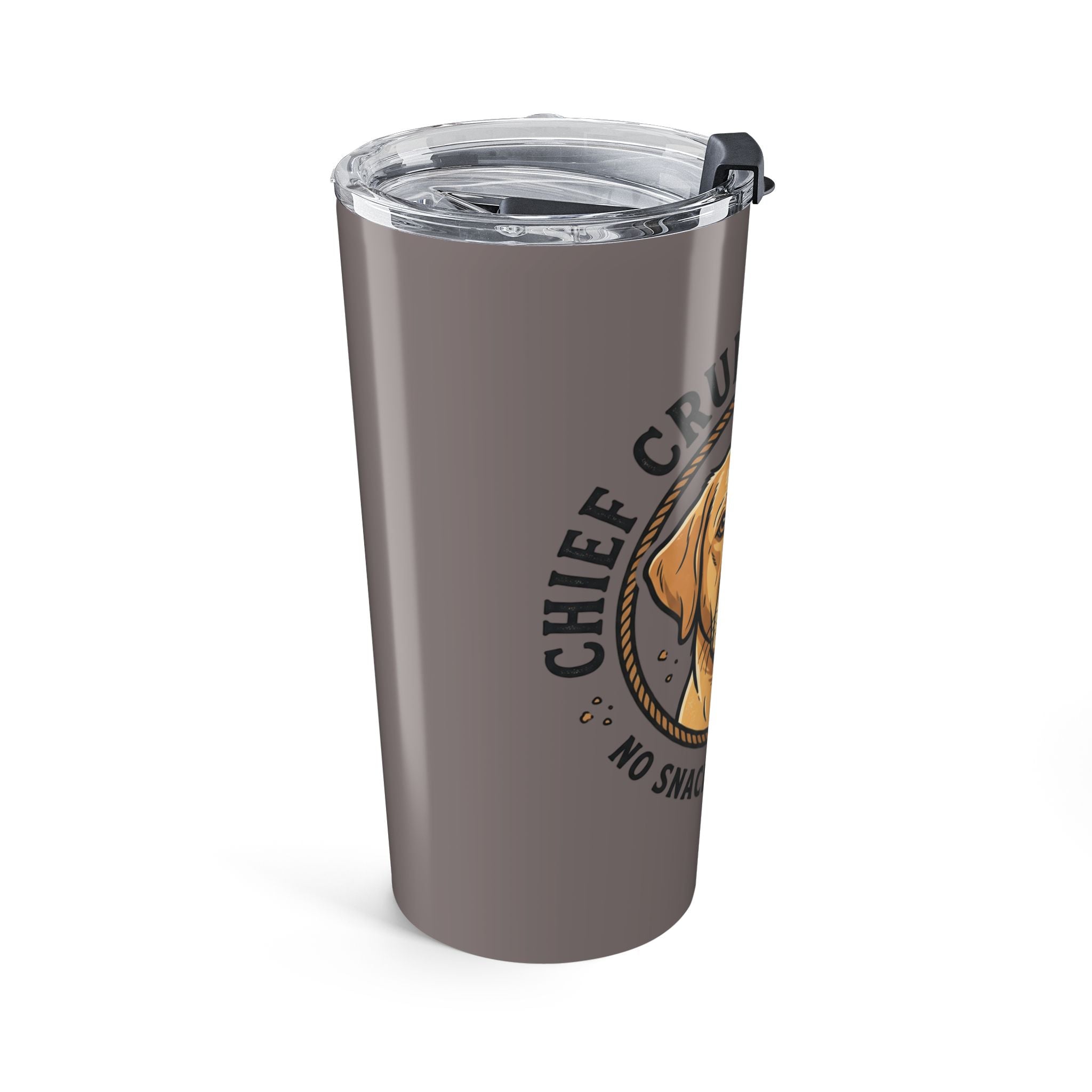 Labrador Retriever 20oz Tumbler — "Crumb Inspector" Funny Travel Mug
