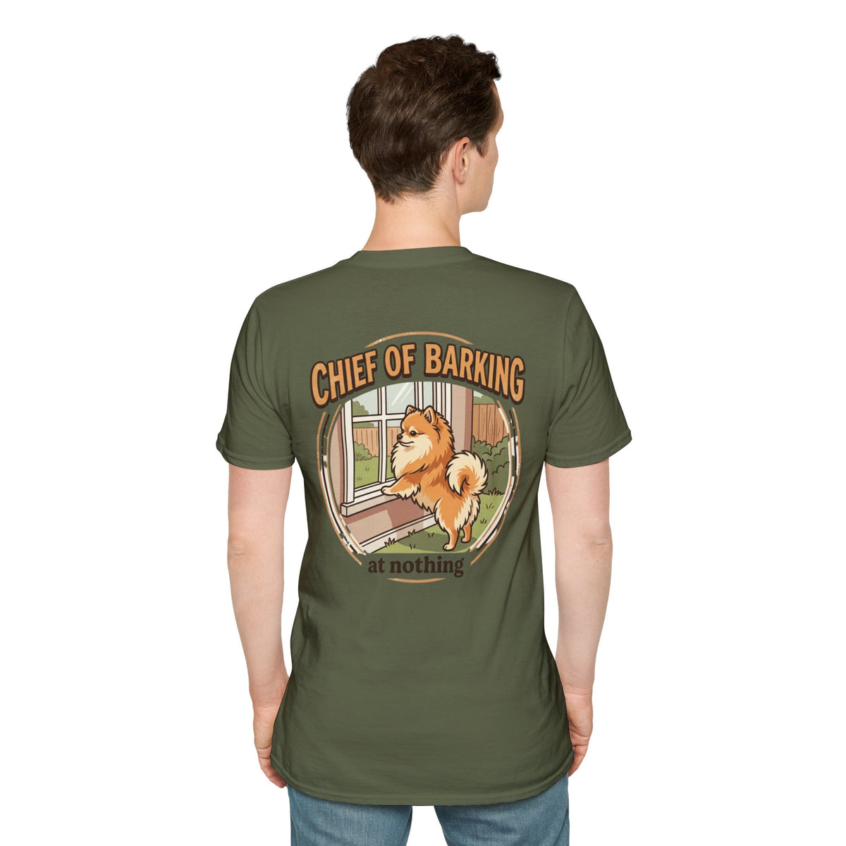 Pomeranian Chief of Barking T-Shirt