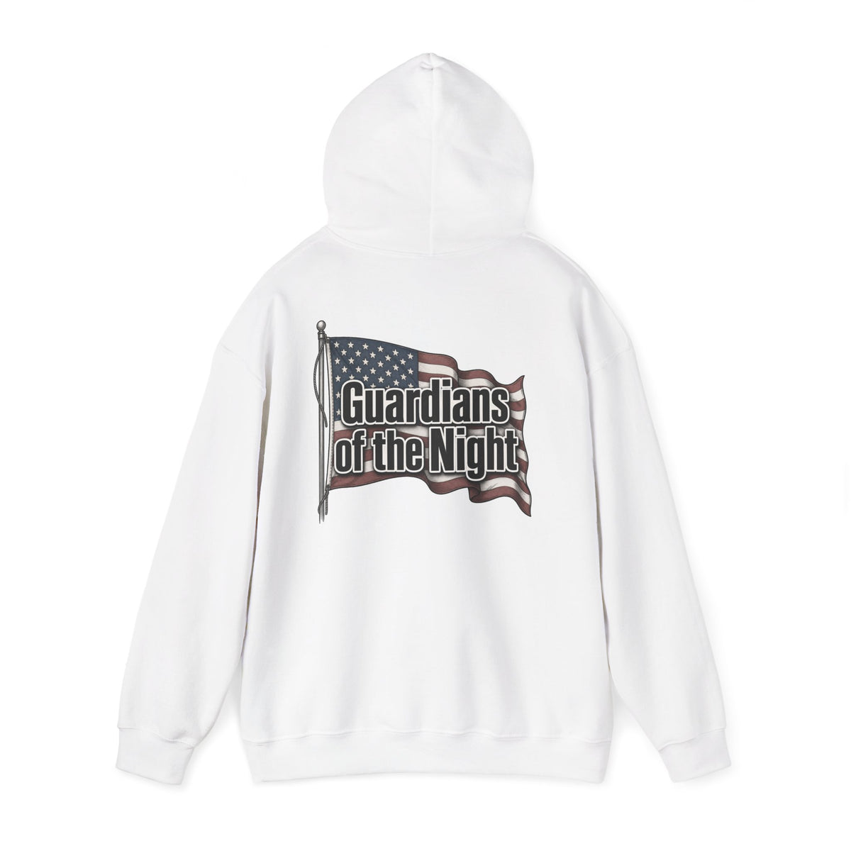 Guardians of the Night Hoodie – Patriotic American Flag Sweatshirt