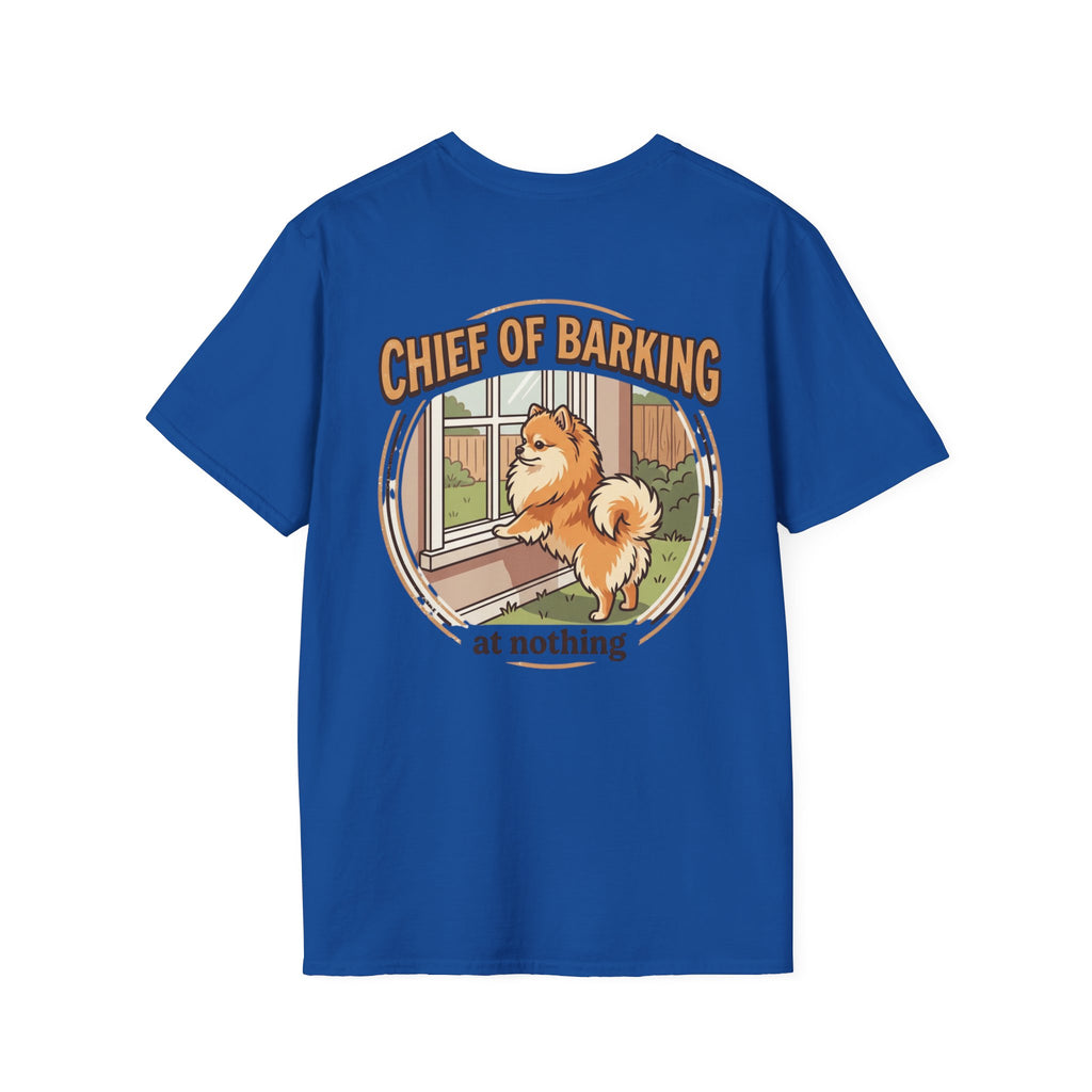 Pomeranian Chief of Barking T-Shirt