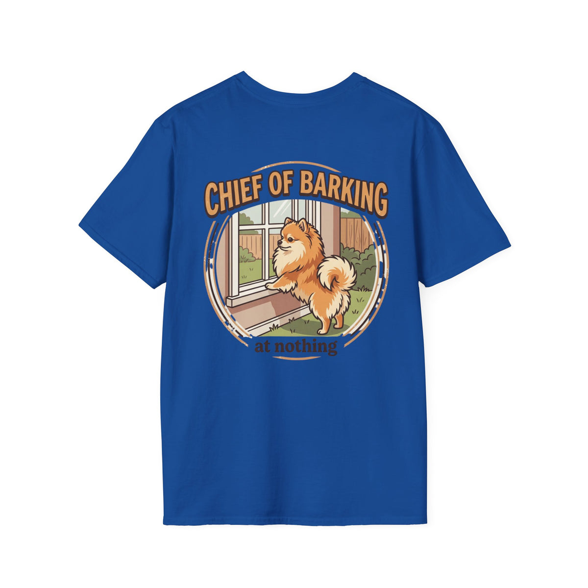 Pomeranian Chief of Barking T-Shirt