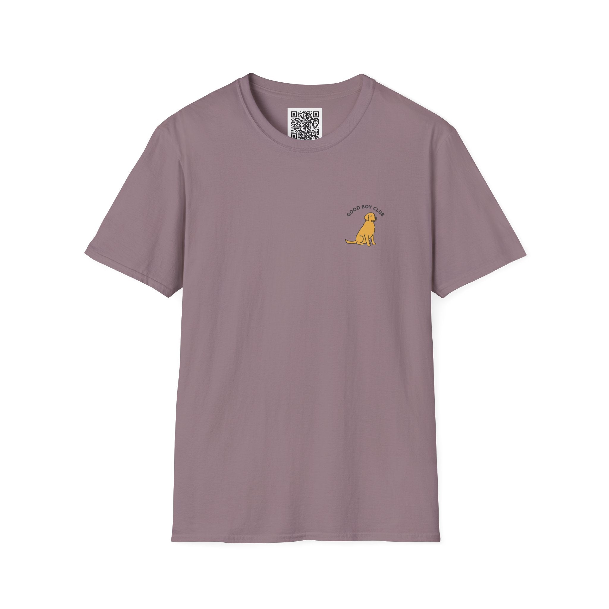 Golden Retriever Good Boy Club Print T-Shirt