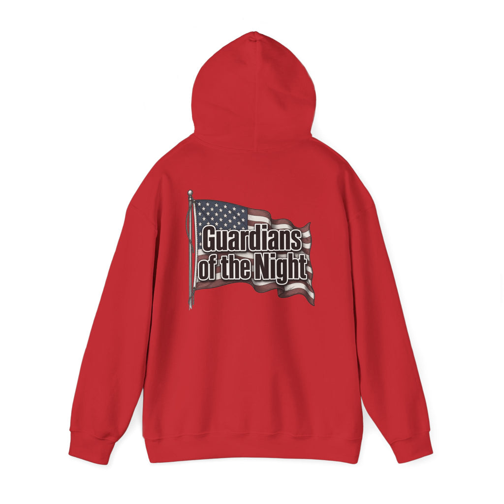 Guardians of the Night Hoodie – Patriotic American Flag Sweatshirt