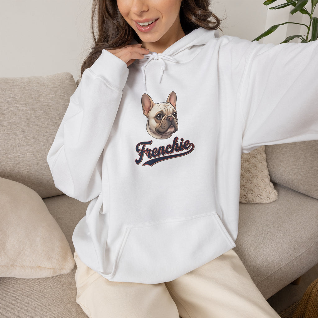 Frenchie Hoodie 90% Energy — Graphic Pullover