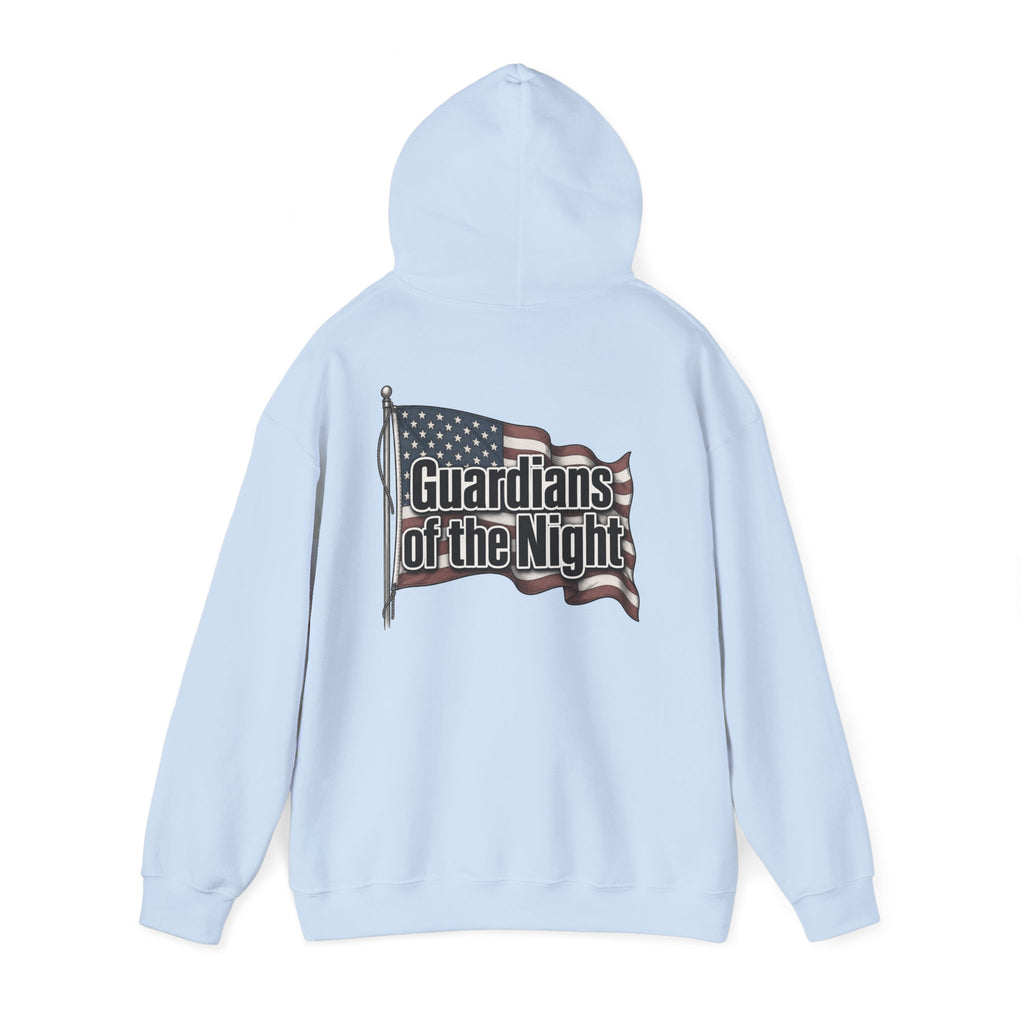 Guardians of the Night Hoodie – Patriotic American Flag Sweatshirt