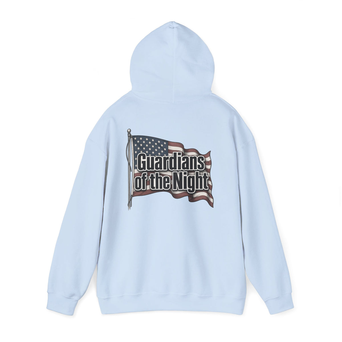 Guardians of the Night Hoodie – Patriotic American Flag Sweatshirt