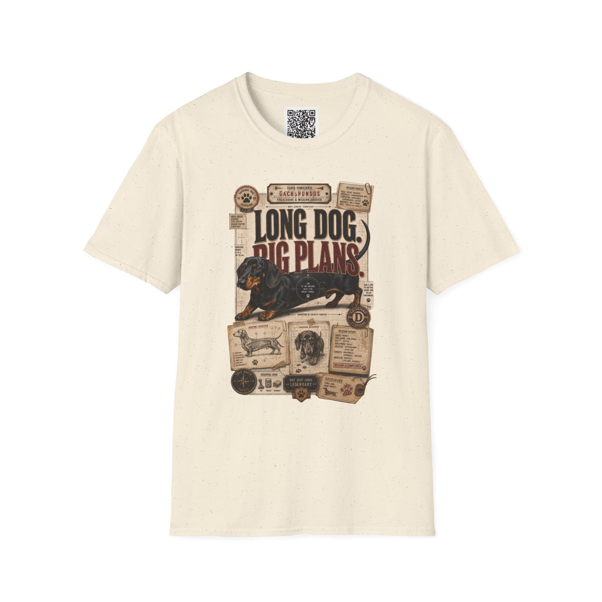 Long Dog, Big Plans Dachshund T-Shirt