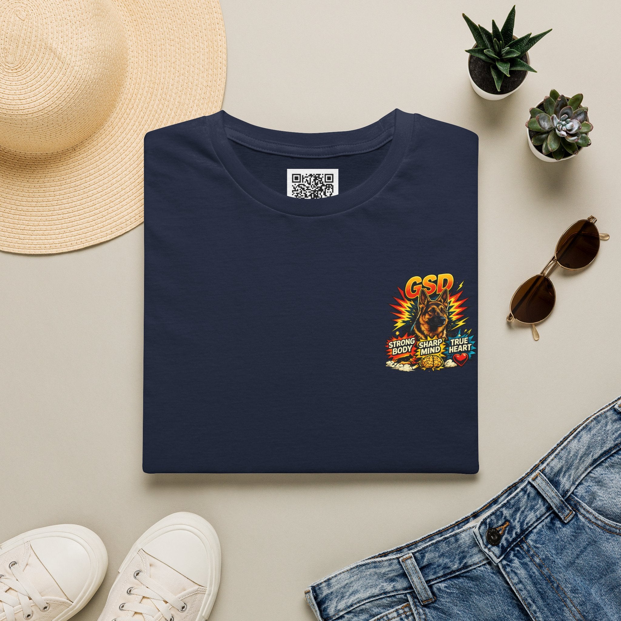 Blank White T‑Shirt — Minimal Casual Tee