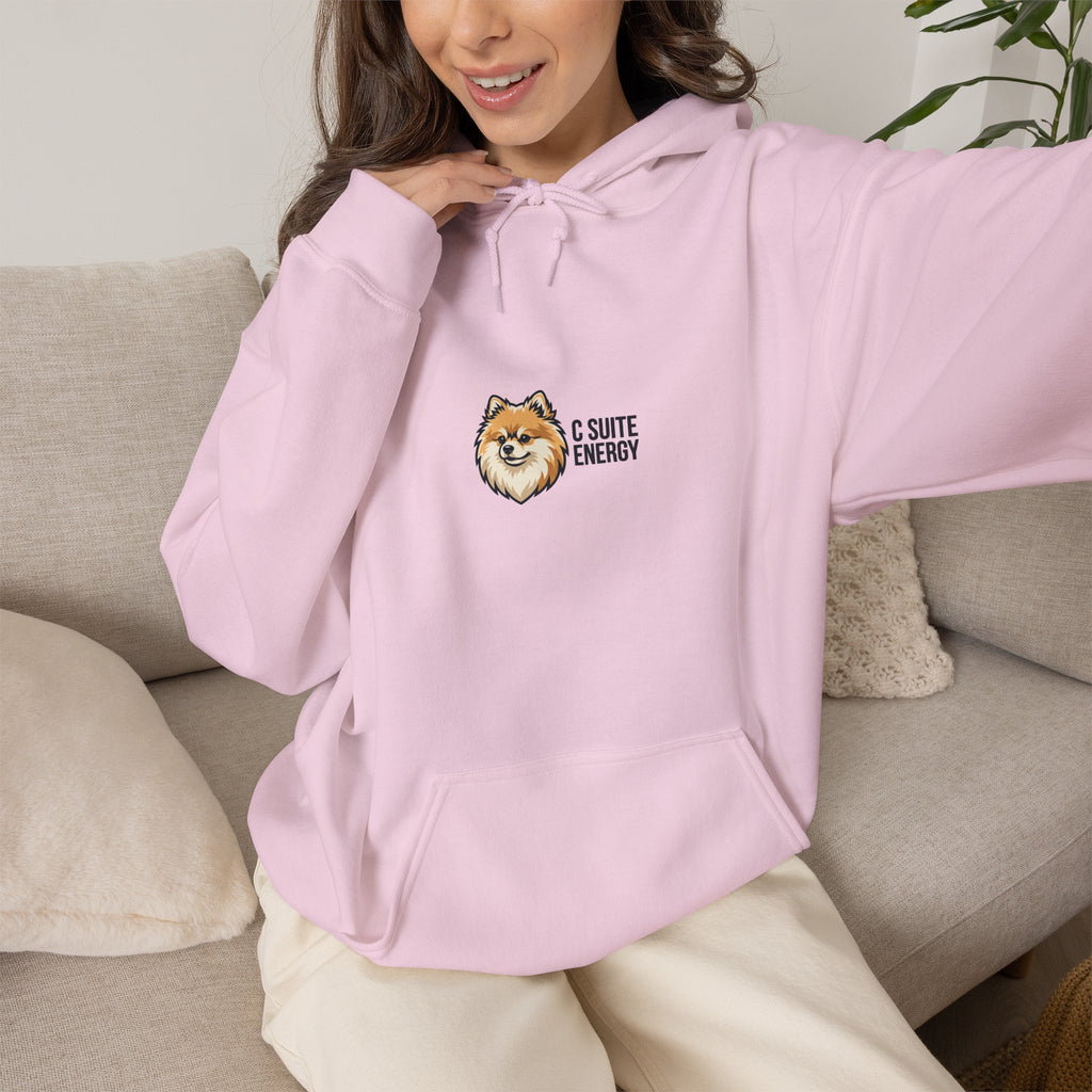Pomeranian 'Chief of Barking at Nothing' Hoodie
