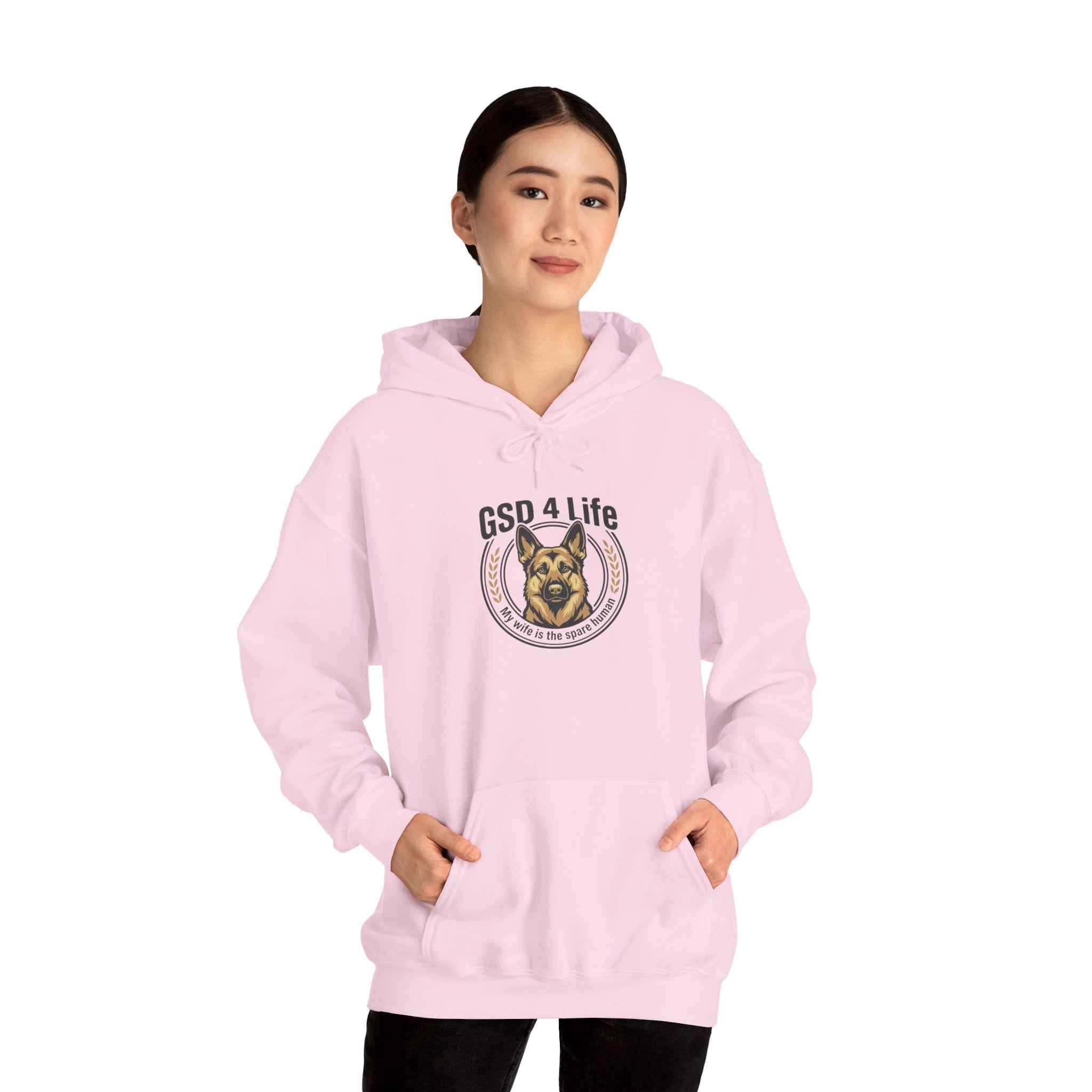 GSD 4 Life Hoodie - wife spare human