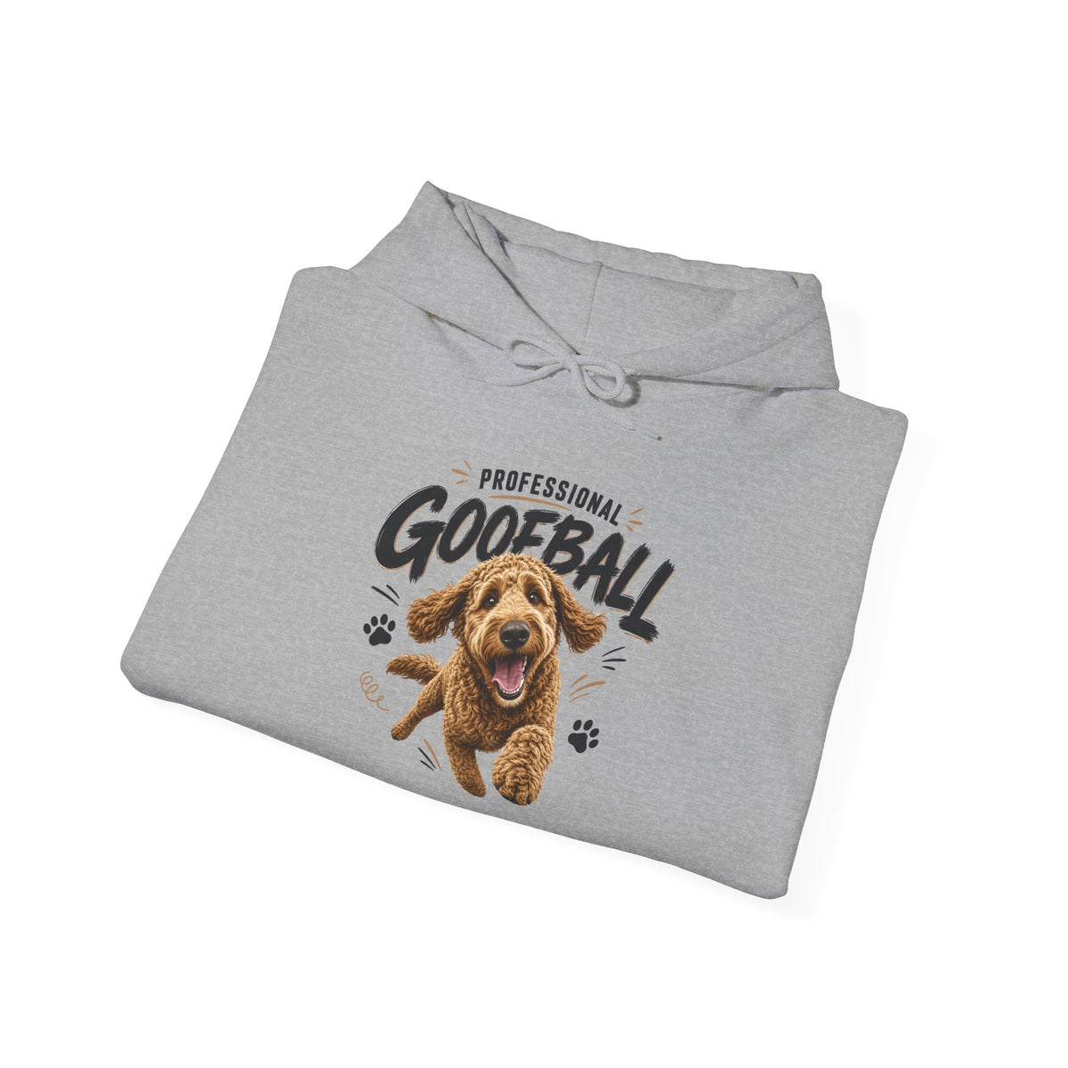 "Professional Goofball" Playful Dog Graphic Pullover