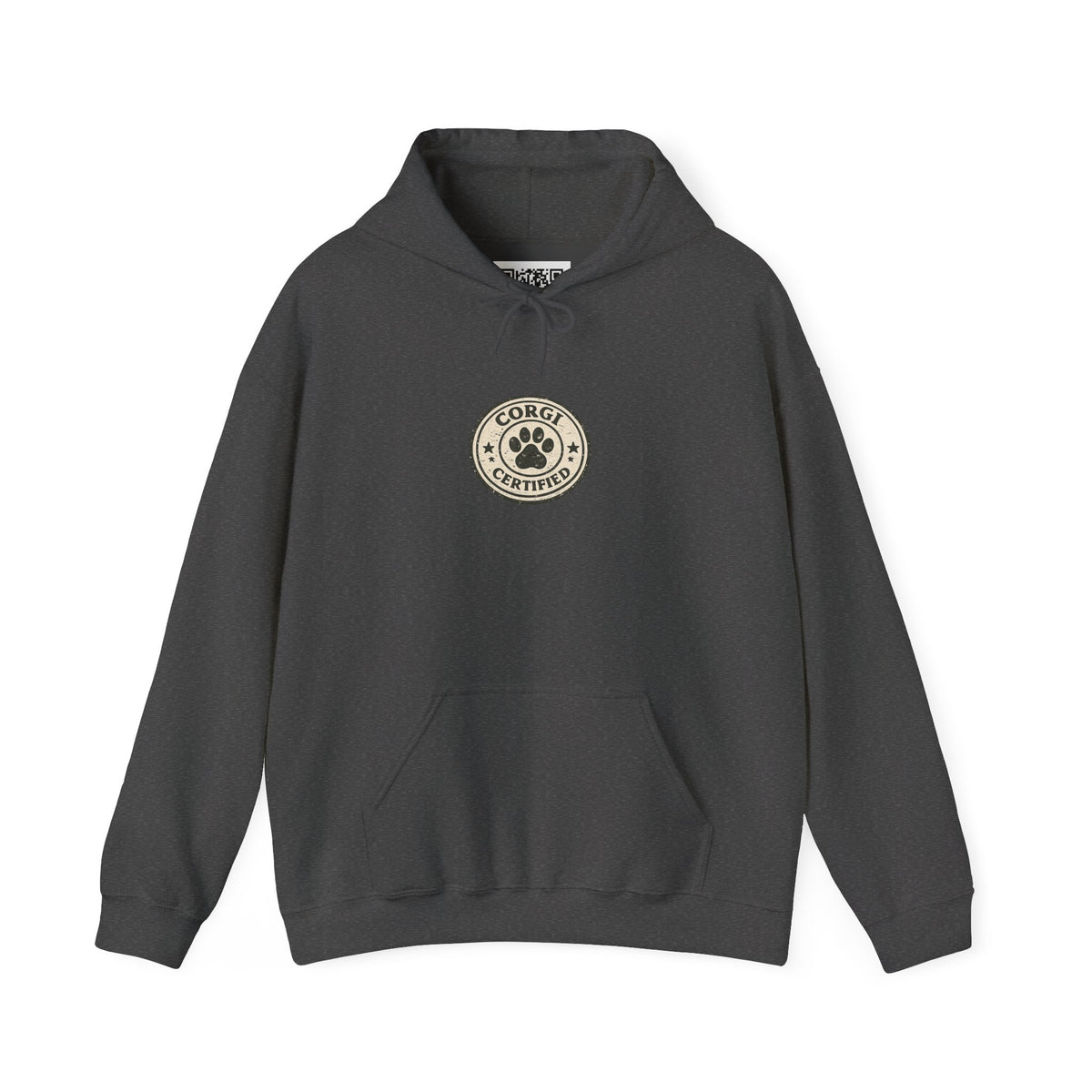 Corgi Hoodie — 'Low Risk, High Achiever'