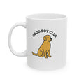 Golden Retriever Ceramic Mug — "Good Boy" Loyal Dog Coffee Cup (11oz/15oz)