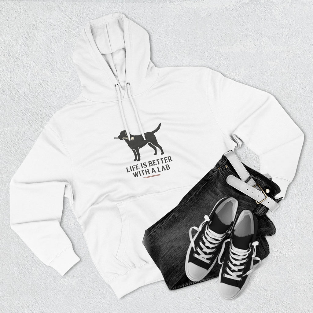 Life Is Better With A Lab Hoodie — Labrador Retriever Dog Lover Pullover
