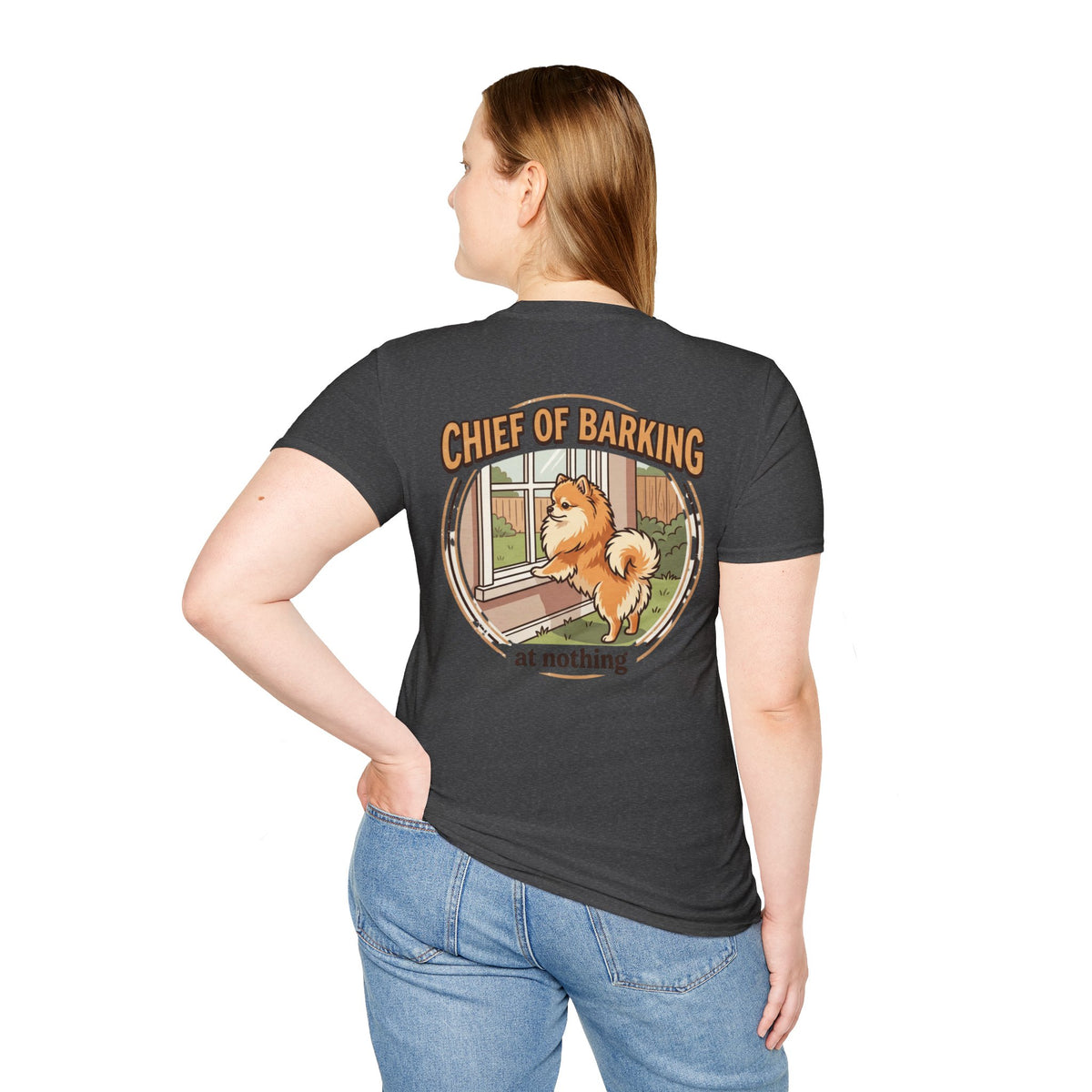 Pomeranian Chief of Barking T-Shirt