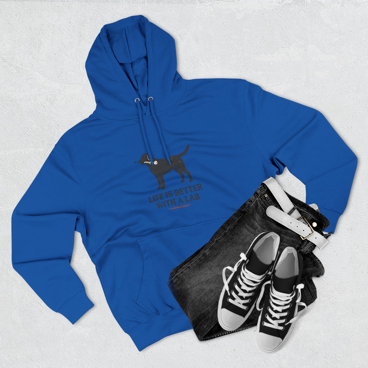 Life Is Better With A Lab Hoodie — Labrador Retriever Dog Lover Pullover