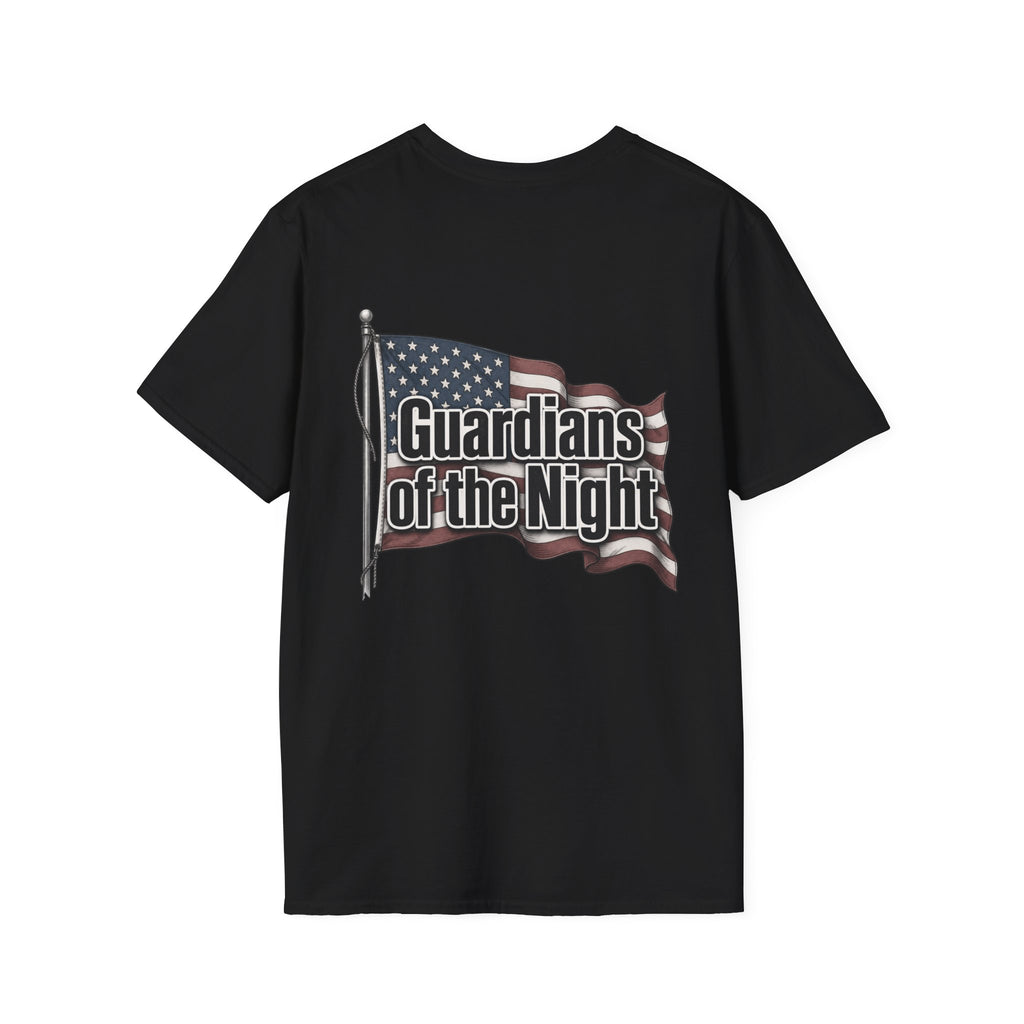 Guardians of the Night T-Shirt — Minimal Chest Text Tee