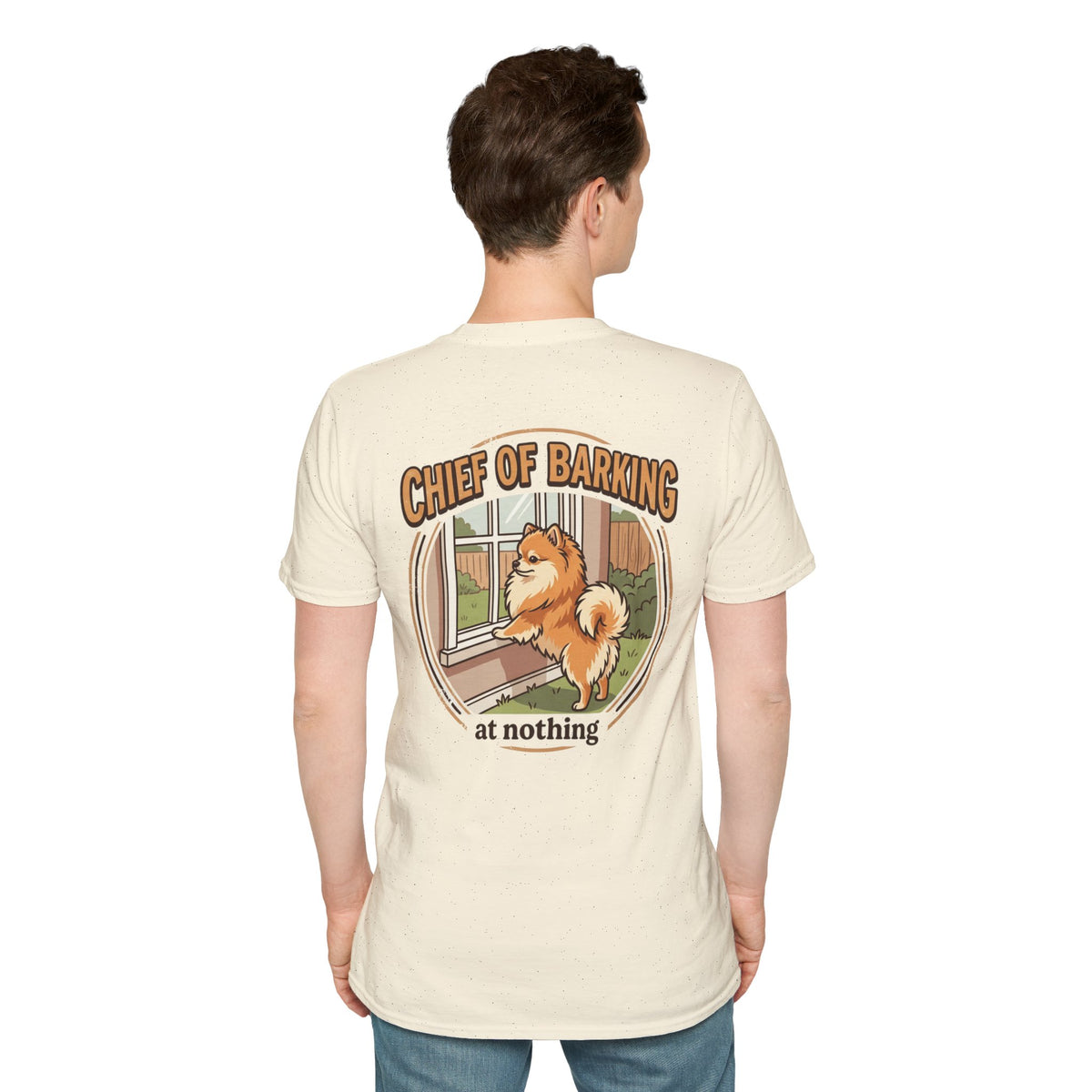 Pomeranian Chief of Barking T-Shirt