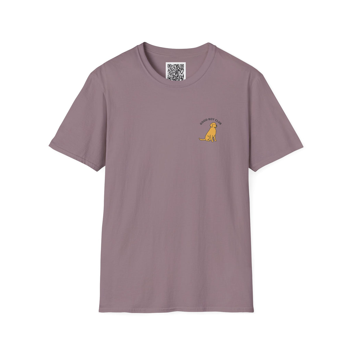 Golden Retriever Good Boy Club Print T-Shirt