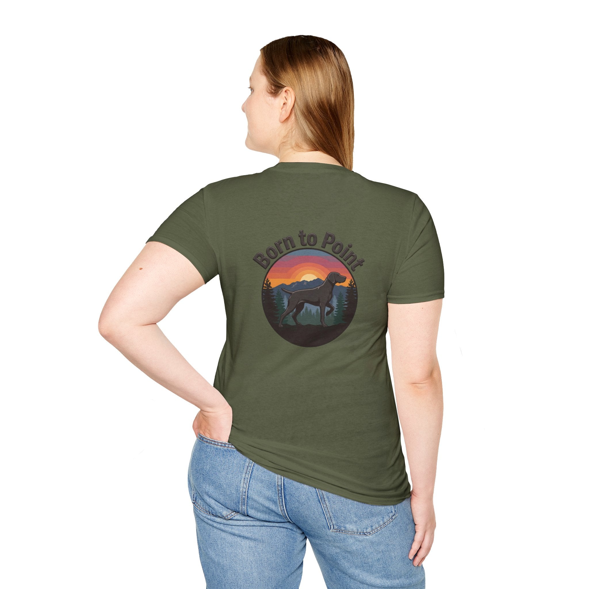 GSP Est. 1870s Born to Point Logo T-Shirt