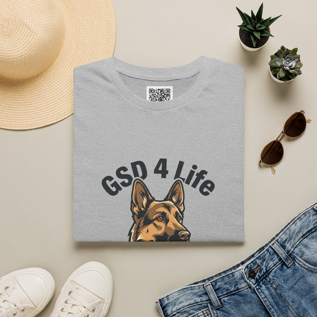 GSD 4 Life — "My Husband is the Spare Human" Dog Lover Tee