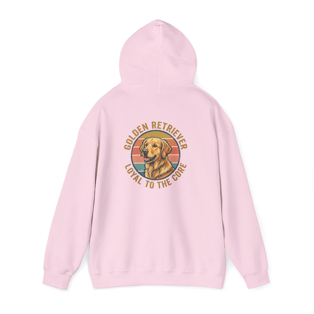 Golden Retriever Hoodie — "Loyal to the Core" Dog Lover Pullover