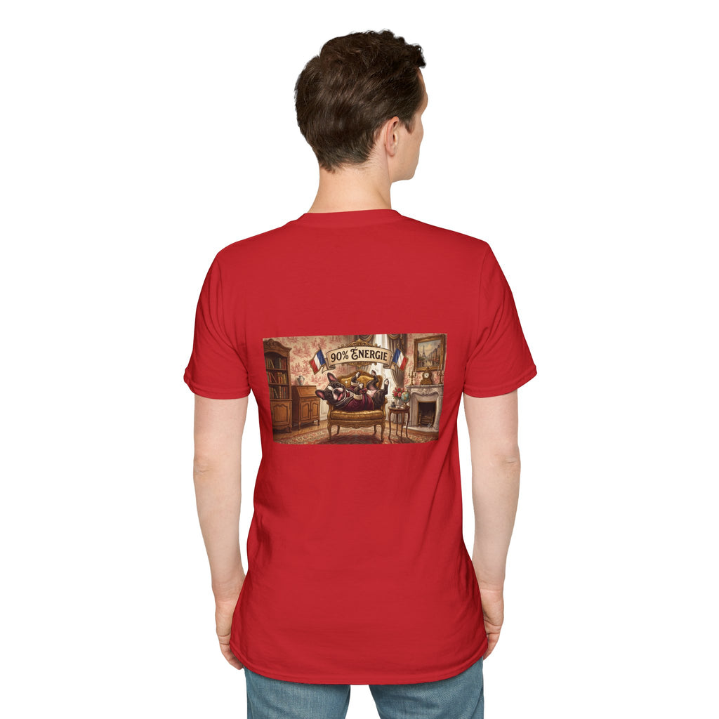 French Bulldog 90% Energy T-Shirt Graphic Tee