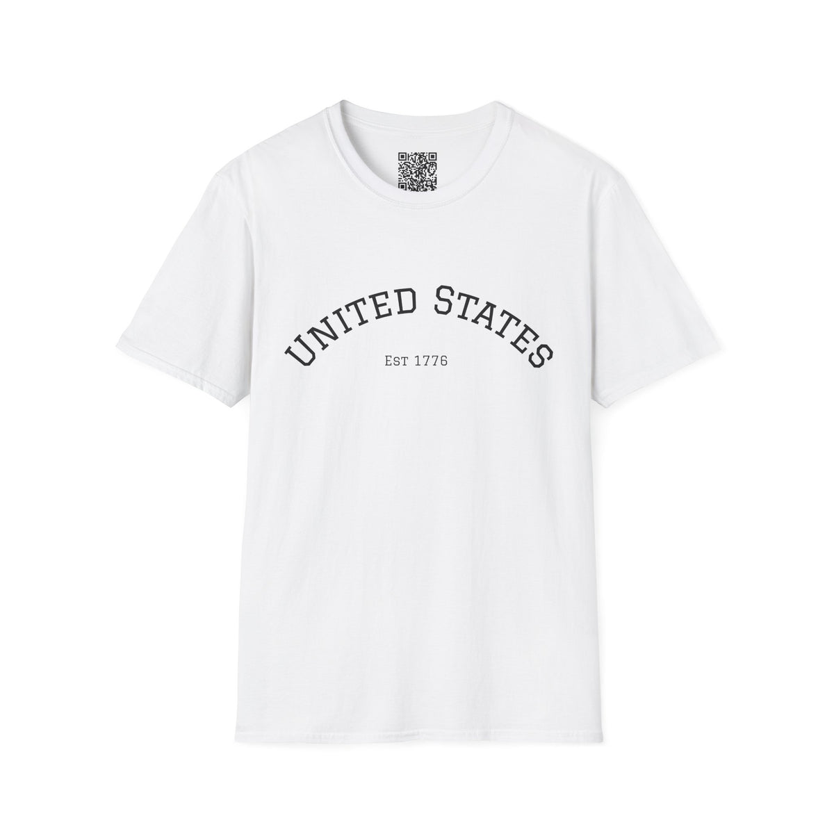 United States EST 1776 T-Shirt | Patriotic Vintage Script Tee