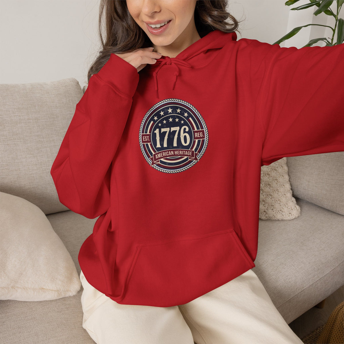 Guardians of the Night Hoodie – Patriotic American Flag Sweatshirt