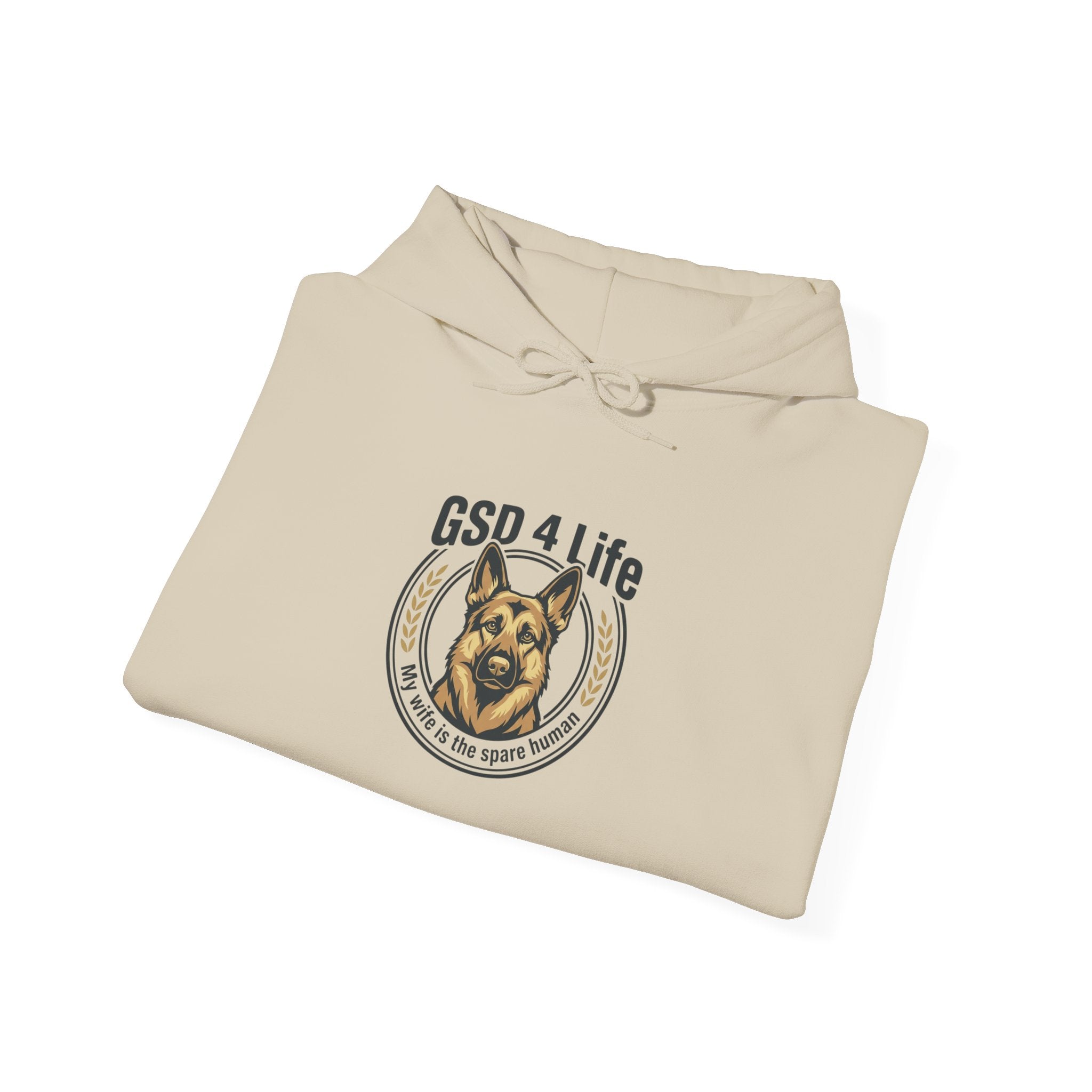 GSD 4 Life Hoodie - wife spare human