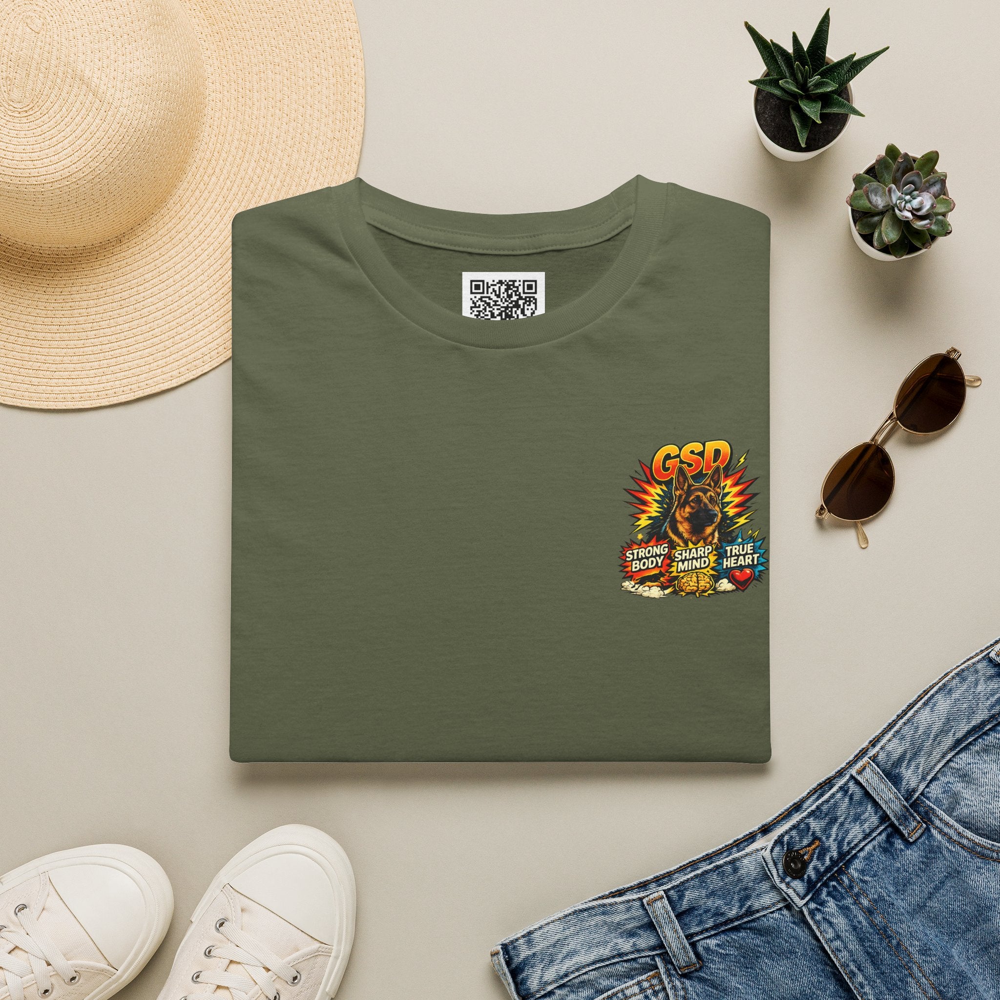 Blank White T‑Shirt — Minimal Casual Tee