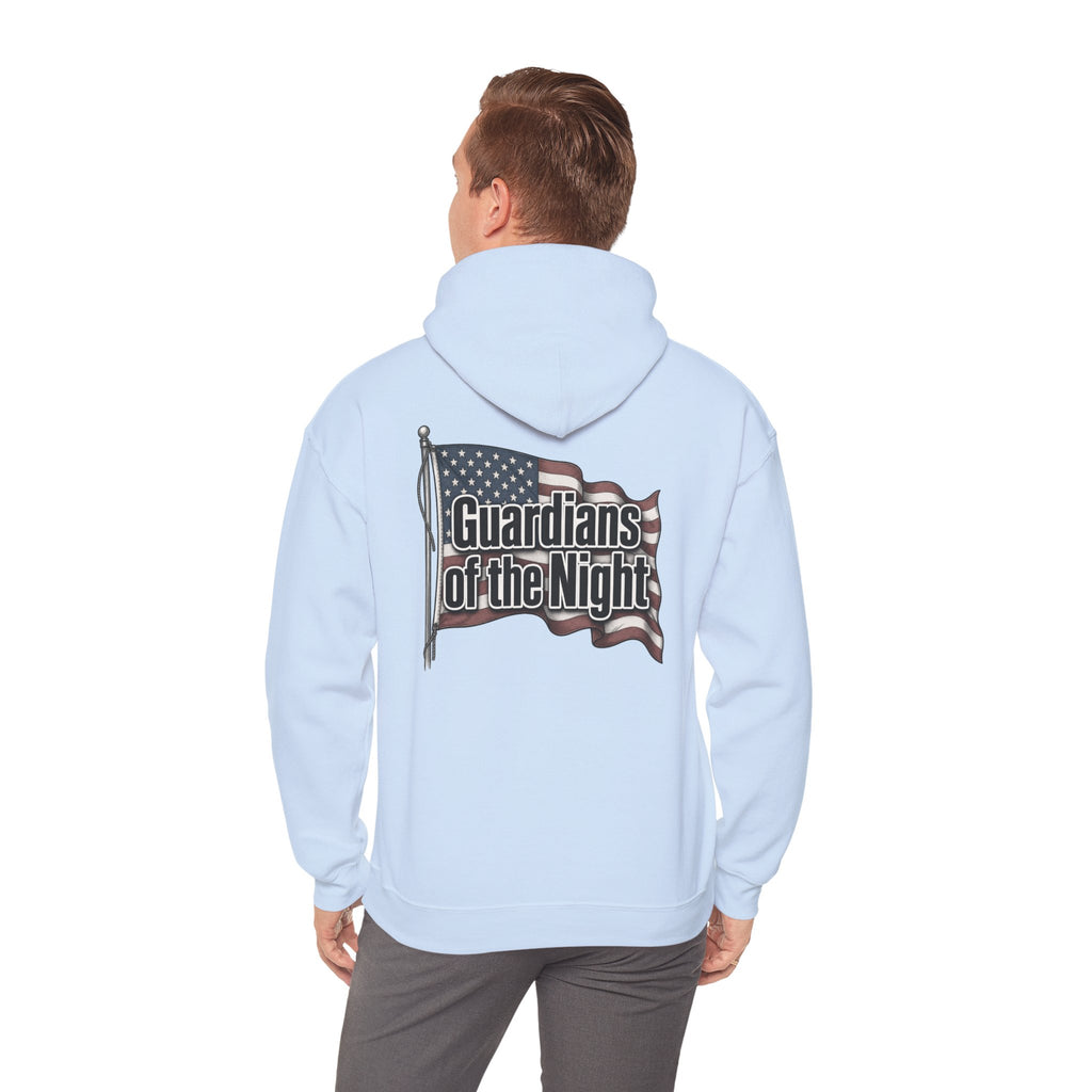Guardians of the Night Hoodie – Patriotic American Flag Sweatshirt