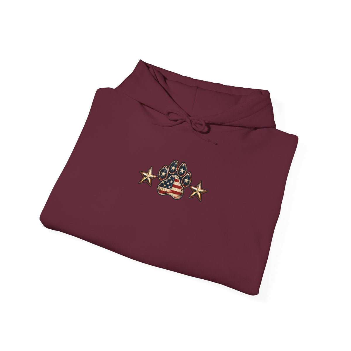 Guardian Loyal & Free Hoodie - Patriotic American Flag Eagle Design